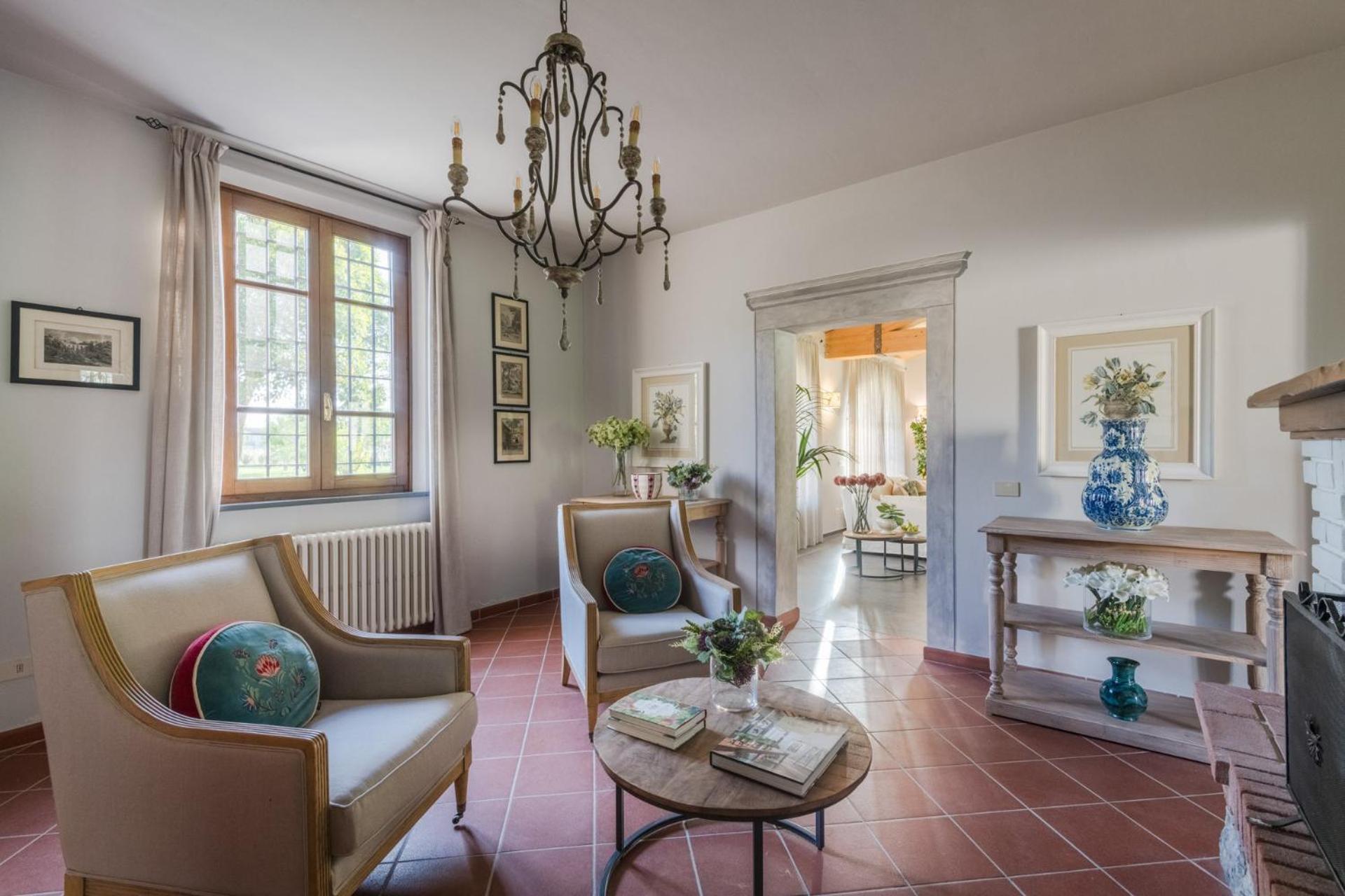Villa Del Nonno, Luxury Tuscan Farmhouse With Pool Orentano Экстерьер фото