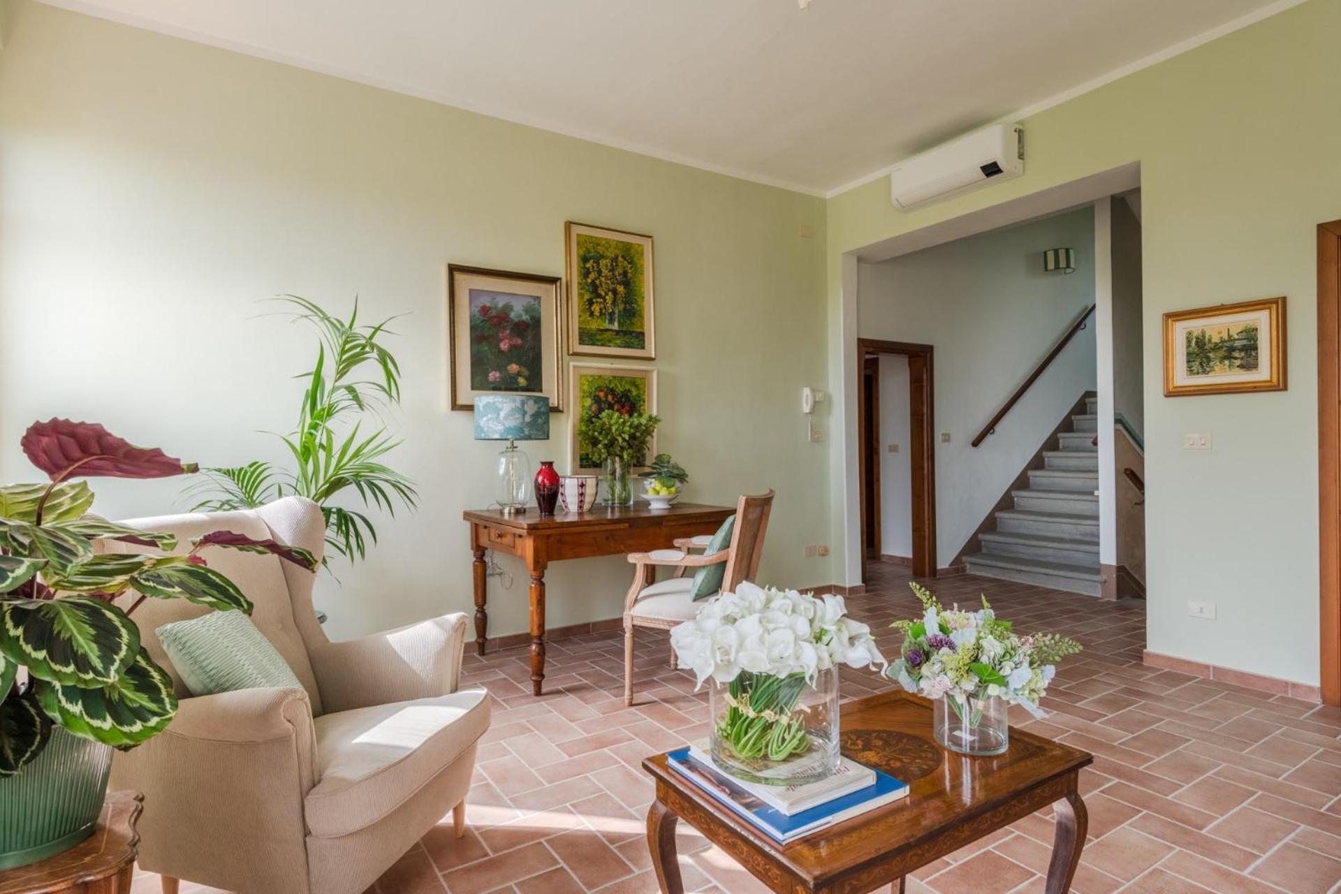 Villa Del Nonno, Luxury Tuscan Farmhouse With Pool Orentano Экстерьер фото