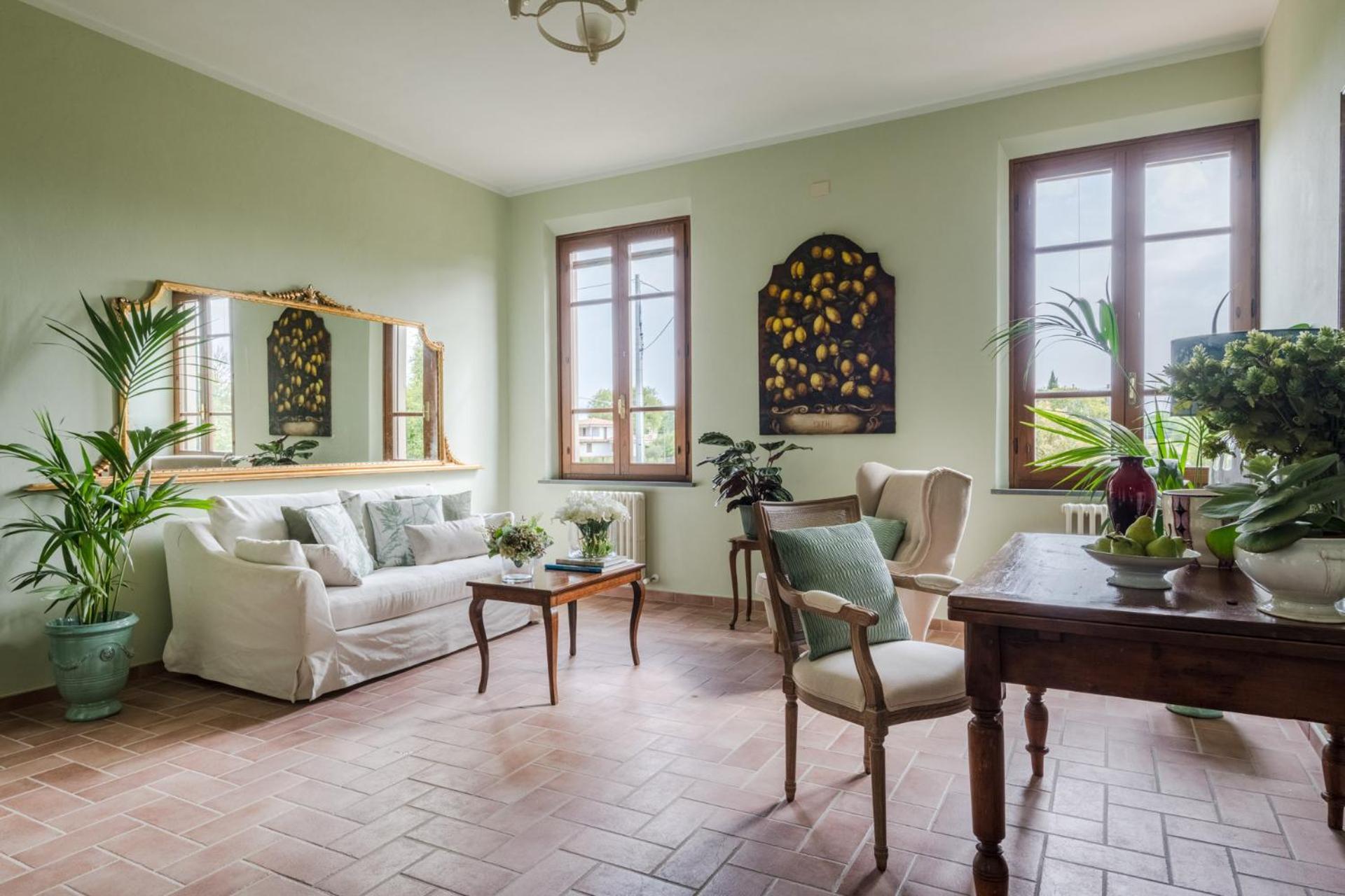 Villa Del Nonno, Luxury Tuscan Farmhouse With Pool Orentano Экстерьер фото