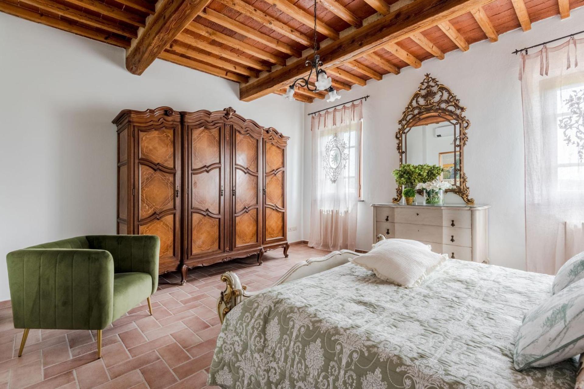 Villa Del Nonno, Luxury Tuscan Farmhouse With Pool Orentano Экстерьер фото