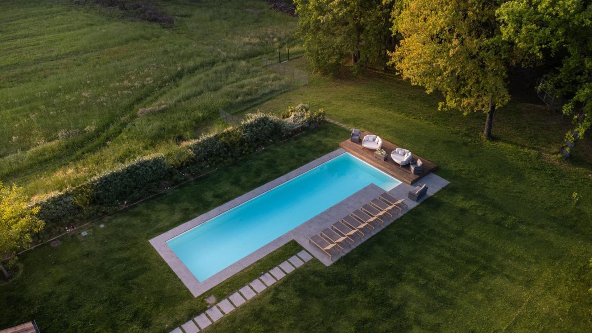 Villa Del Nonno, Luxury Tuscan Farmhouse With Pool Orentano Экстерьер фото