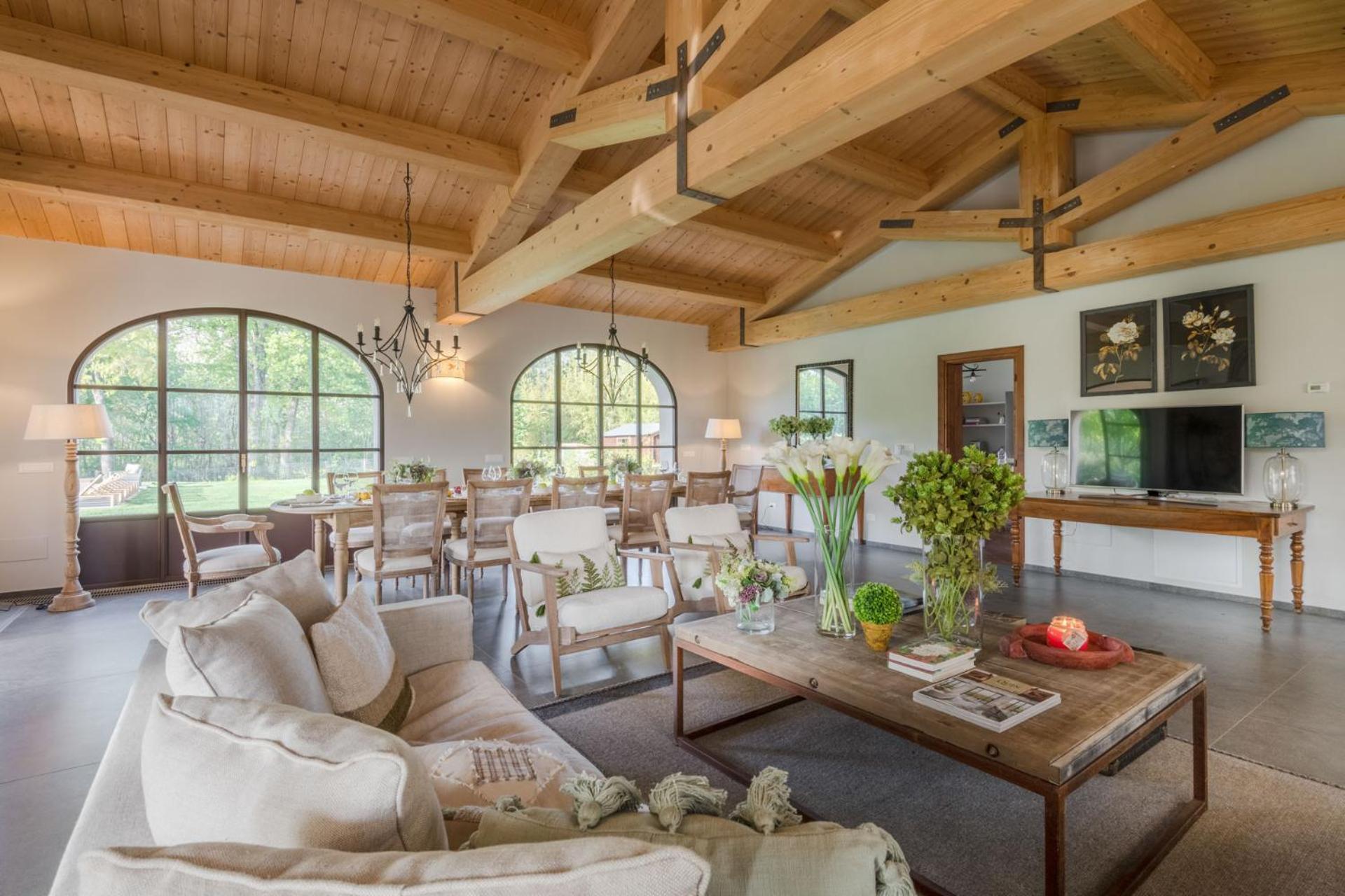 Villa Del Nonno, Luxury Tuscan Farmhouse With Pool Orentano Экстерьер фото