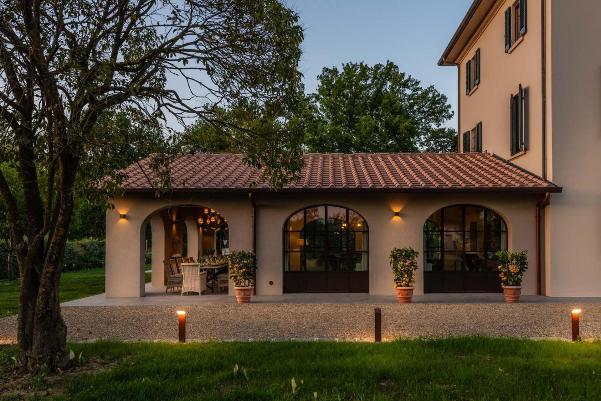 Villa Del Nonno, Luxury Tuscan Farmhouse With Pool Orentano Экстерьер фото