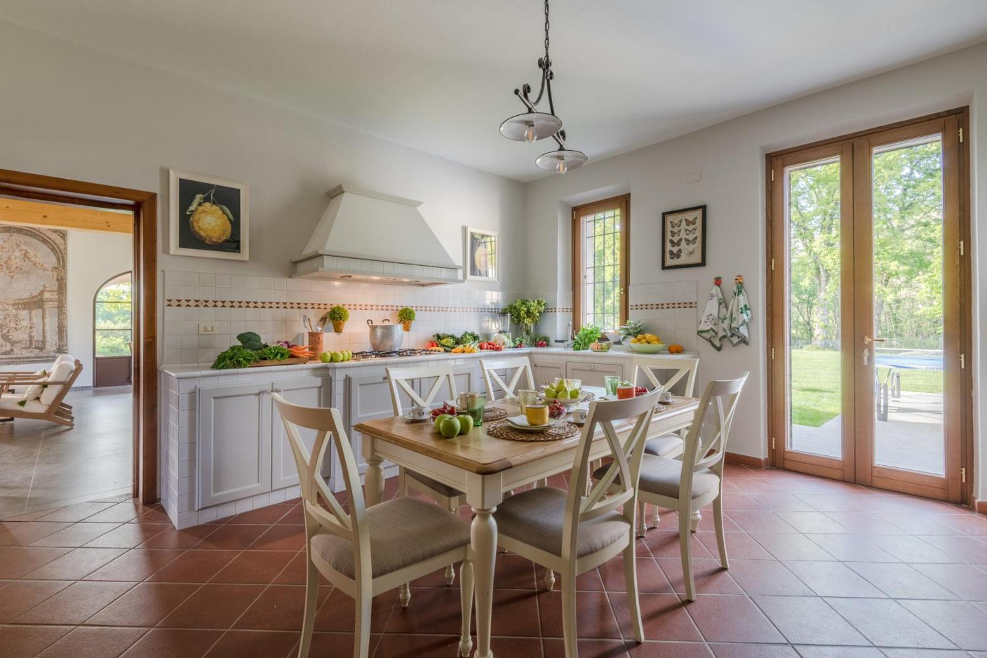 Villa Del Nonno, Luxury Tuscan Farmhouse With Pool Orentano Экстерьер фото