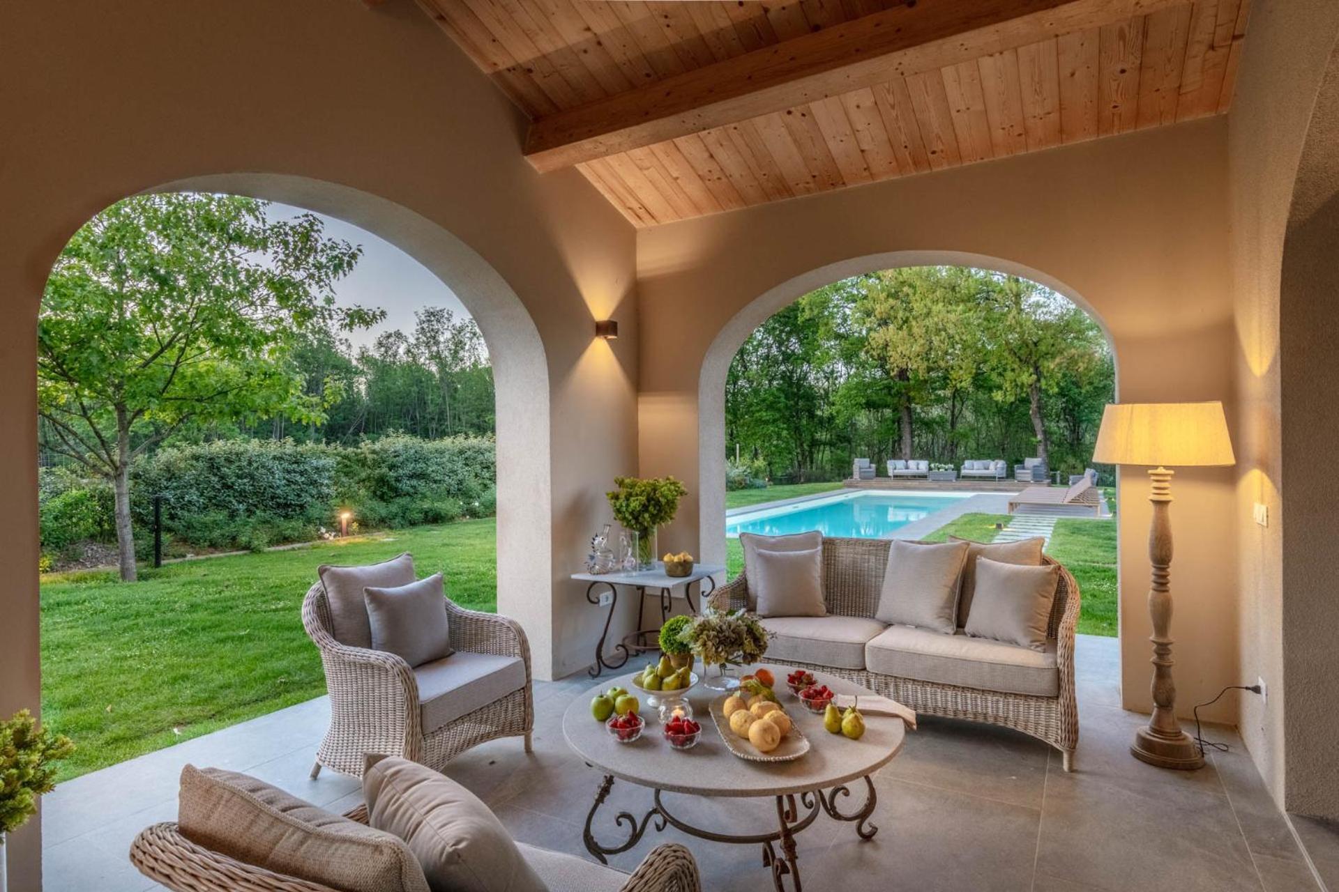 Villa Del Nonno, Luxury Tuscan Farmhouse With Pool Orentano Экстерьер фото